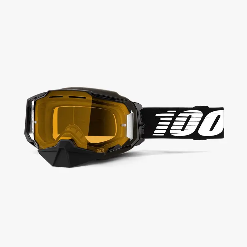 100% Armega Snow Goggles - Black 1