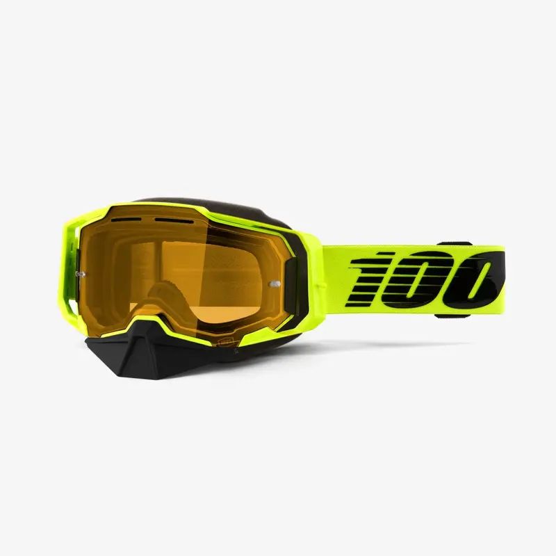 100% Armega Snow Goggles - Nuclear Citrus 1