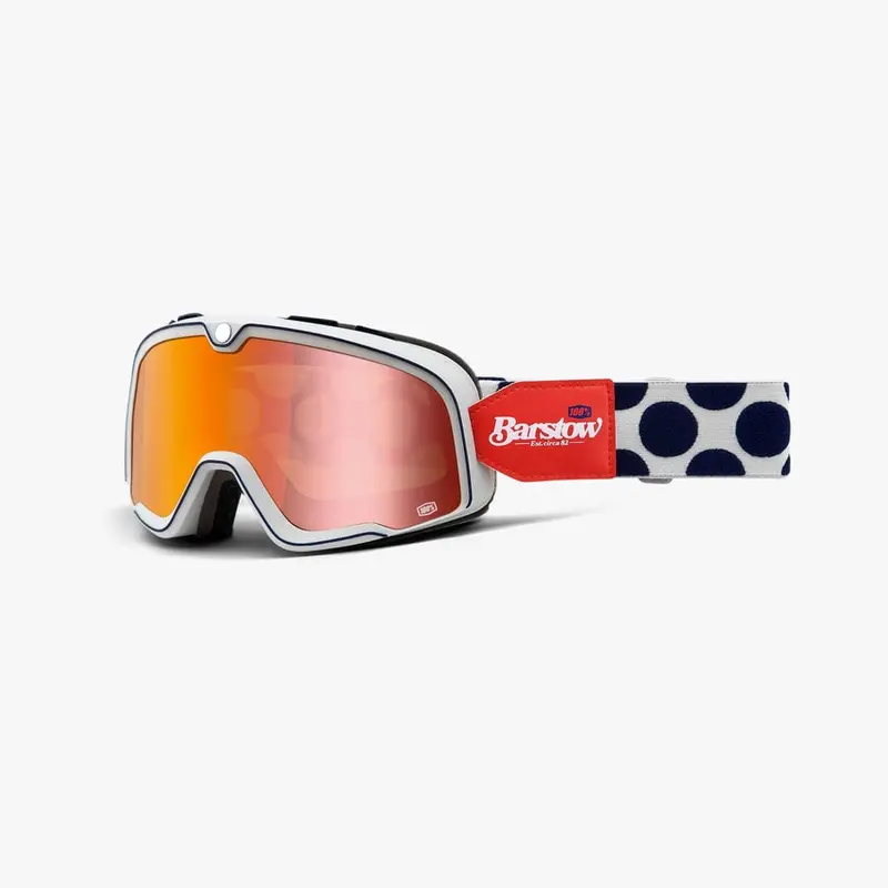 100% Barstow Goggles - Hayworth - Mirror Red Lens 1