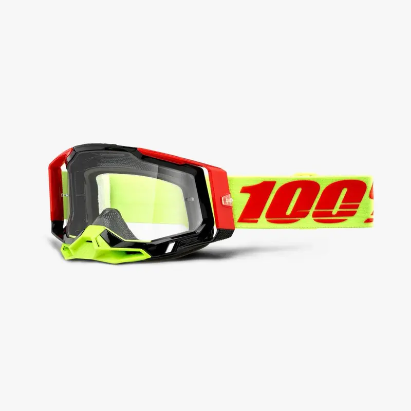 100% Racecraft 2 Goggles - Wiz - Clear Lens 1