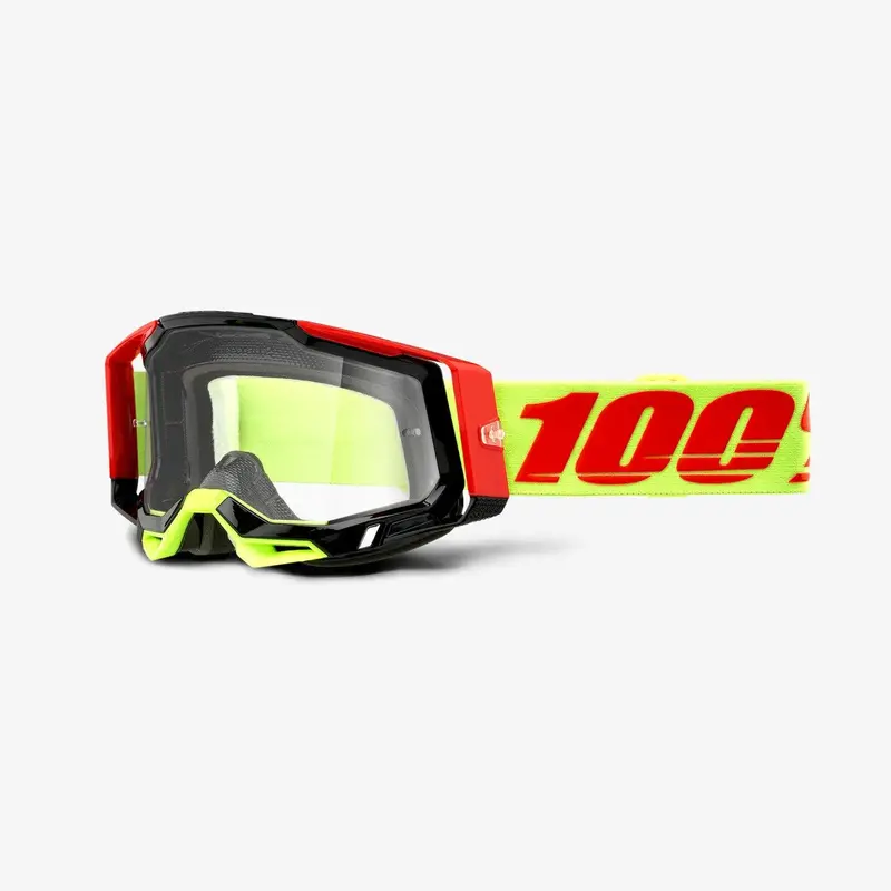 100% Racecraft 2 Goggles - Wiz - Clear Lens 2