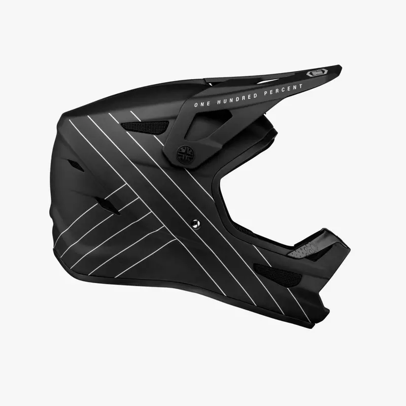 100% Status Helmet - Black 1