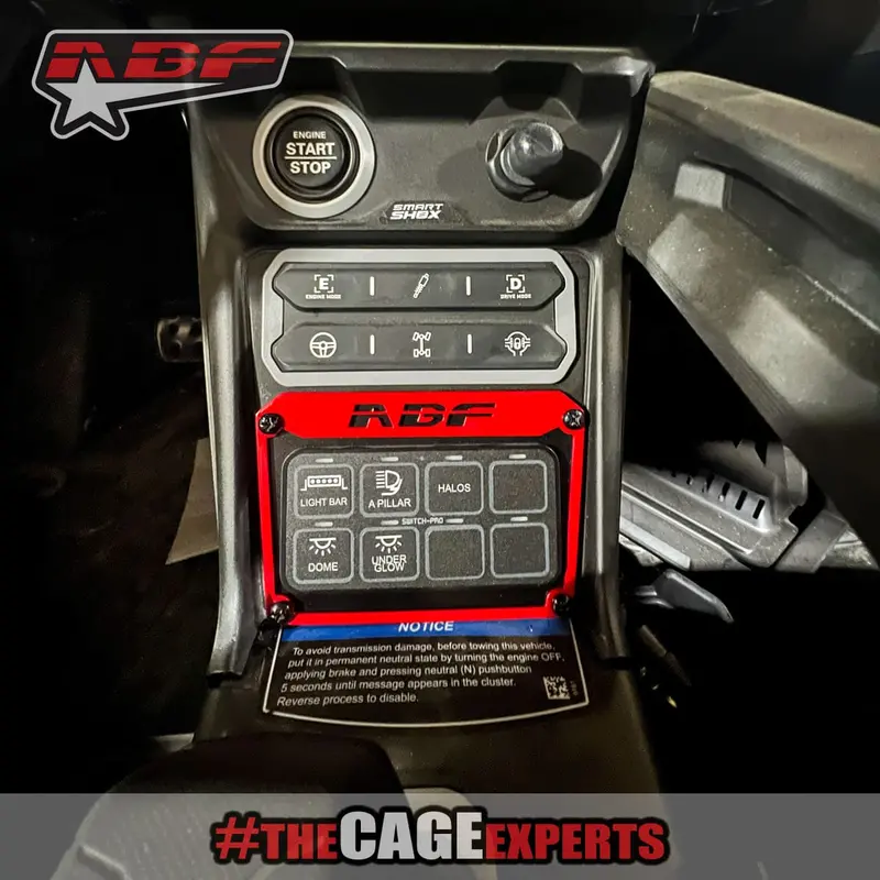Abf Can-Am Maverick R Switch Pros Dash Mount 4
