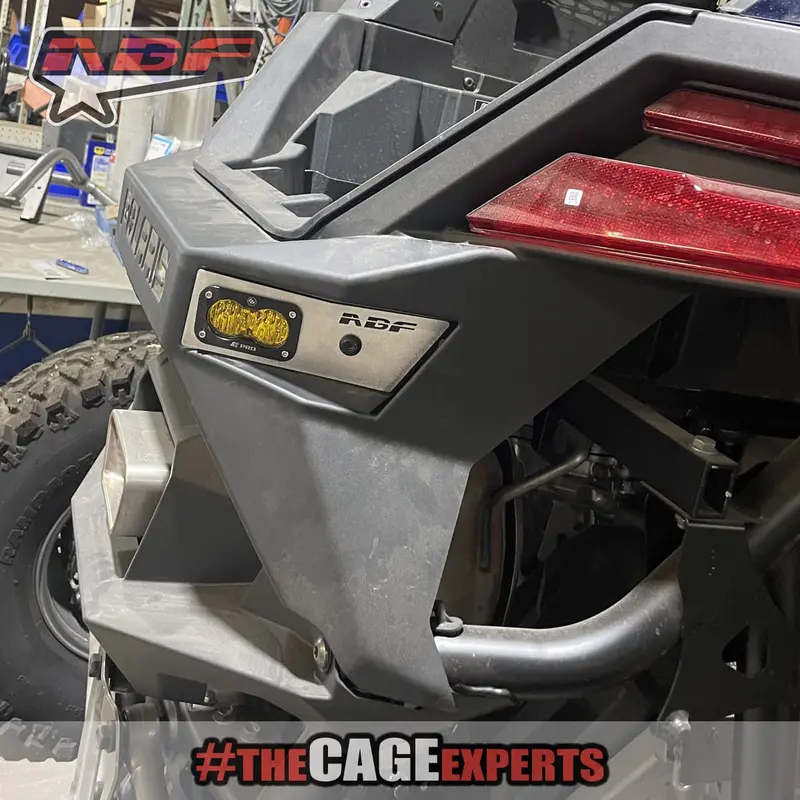 Abf Polaris Rzr Pro R Baja Designs S2 Rear Side Shooter Light Kit 1