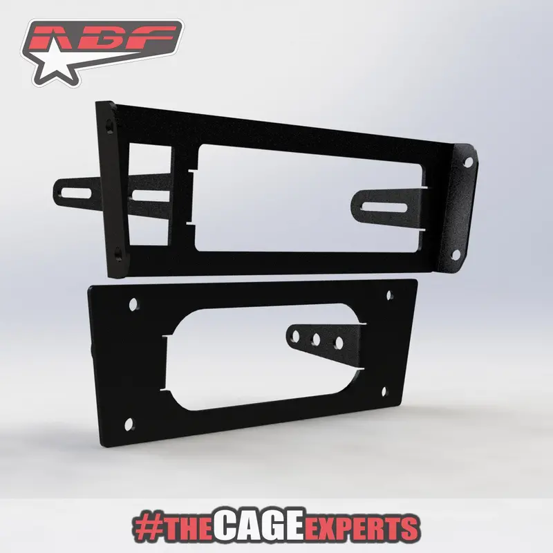 Abf Polaris Rzr Pro R/Turbo R/Pro Xp Radio And Intercom Mount 1