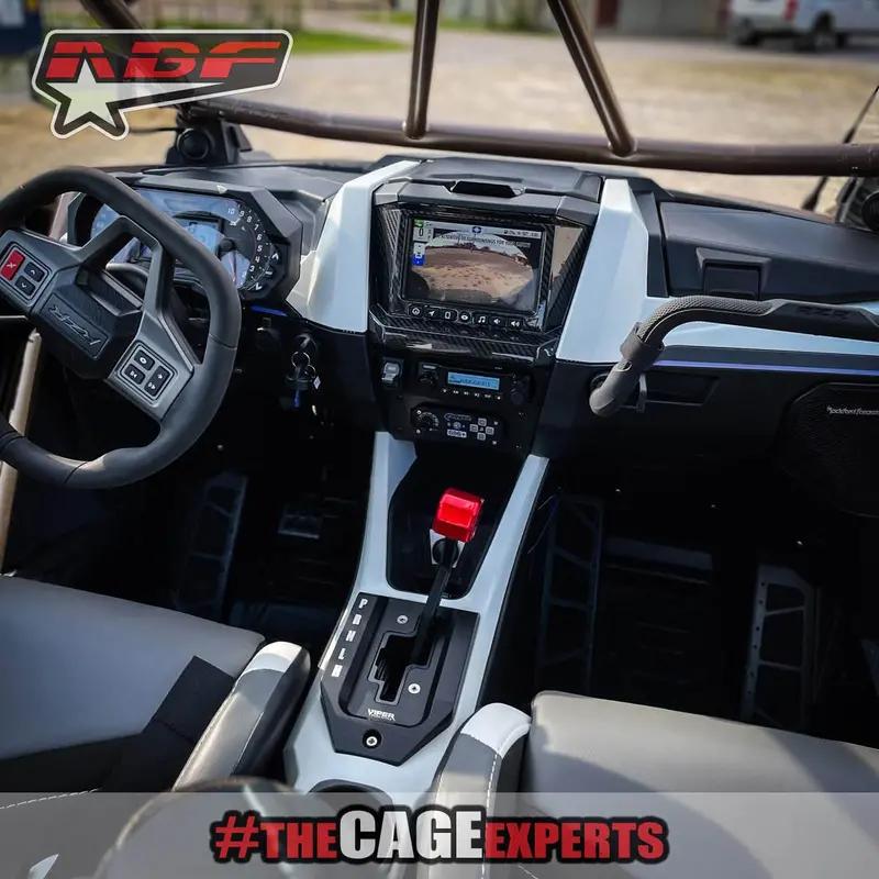 Abf Polaris Rzr Pro R/Turbo R/Pro Xp Radio And Intercom Mount 2