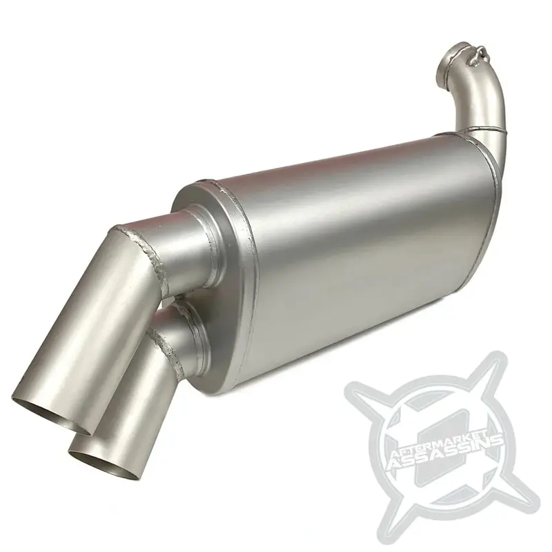 Aftermarket Assassins '15+ Polaris Rzr 900 S Stainless Slip-On Exhaust 1