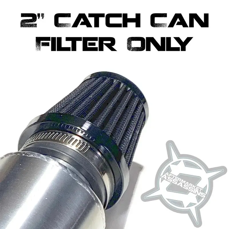 Aftermarket Assassins '16-'21 Polaris Rzr Xp Turbo 2" Catch Can Filter 1