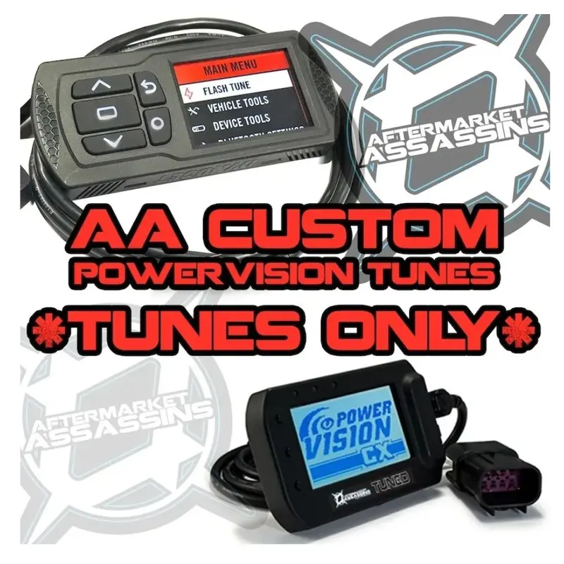Aftermarket Assassins '17-'24 Polaris Ranger Xp 1000 Cx 3 & 4 Dual Cam Custom Tunes Power Vision 1