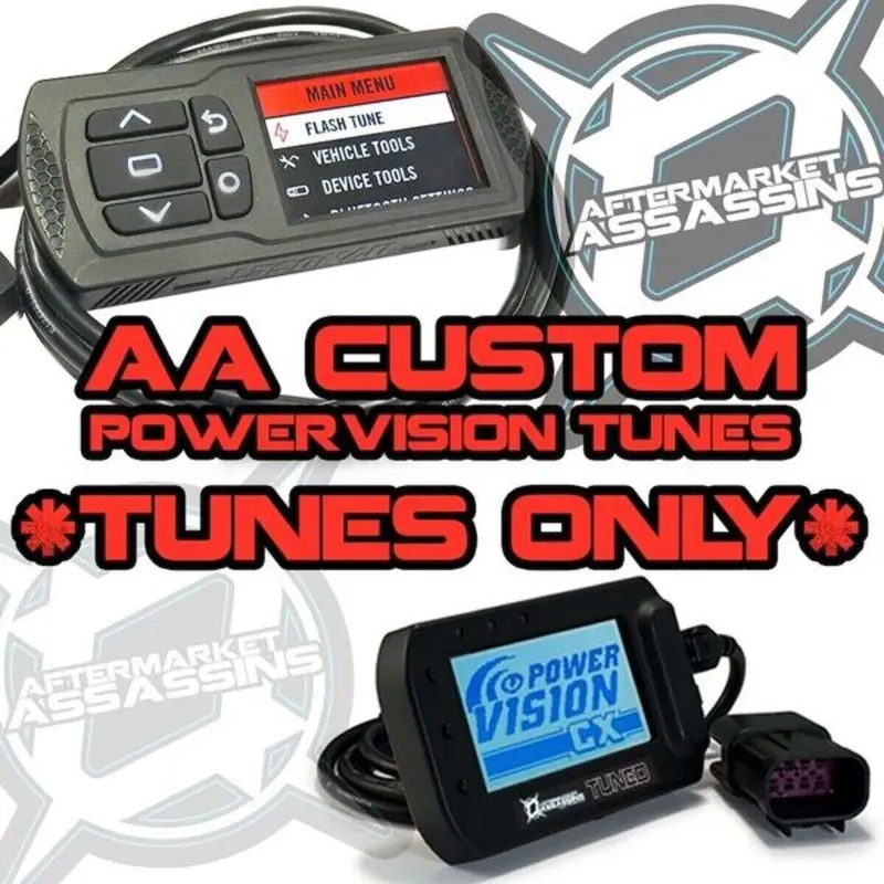 Aftermarket Assassins '20-'25 Rzr Pro Xp Custom Tunes Cx 3 & 4 Power Vision 1