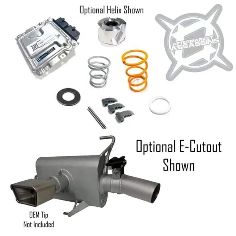 Aftermarket Assassins '22-25 Polaris Rzr Pro R 250 Hp 4 Cylinder Stage 2 Lock & Load Kit 1