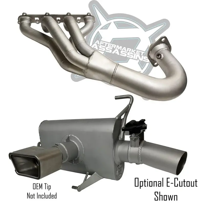 Aftermarket Assassins '22-'25 Polaris Rzr Pro R 4 Cylinder Full Exhaust 1