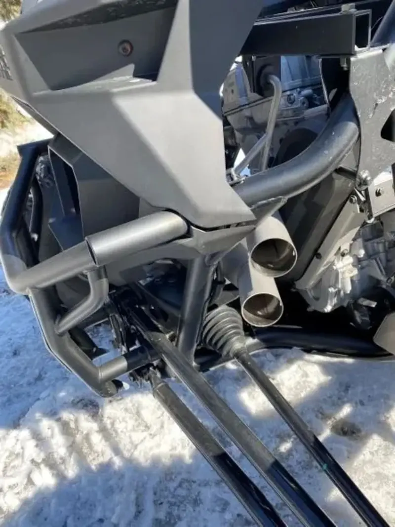 Aftermarket Assassins '22-'25 Polaris Rzr Pro R Stainless Slip-On Side Exit Exhaust 3
