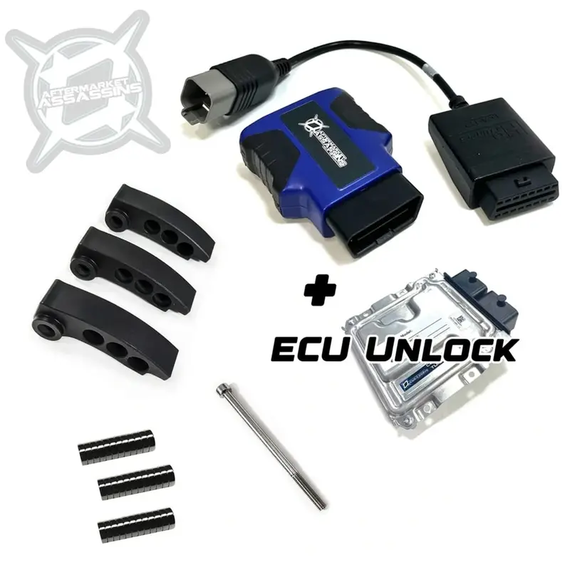 Aftermarket Assassins '22+ Can-Am Maverick X3 Rr 200 Hp Stage 1 Lock & Load Kit W/ Rtd4 & Ecu Unlock 1