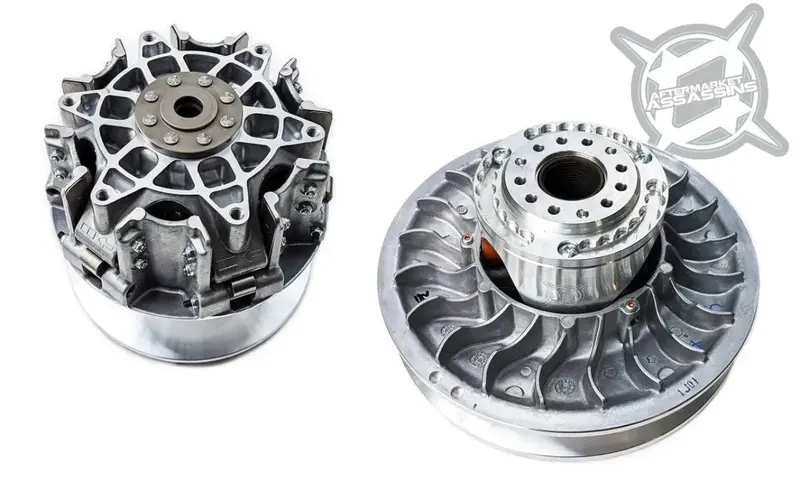 Aftermarket Assassins '22+ Can Am X3 Rr Heavy Duty 6-Arm Primary & Secondary S4 Clutch Kit 1
