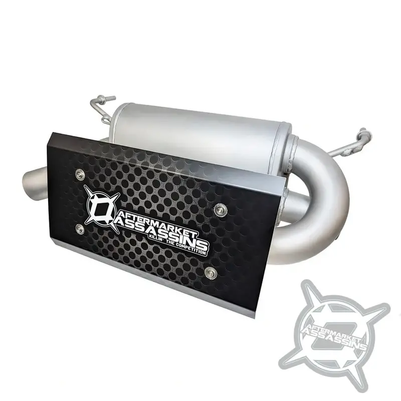 Aftermarket Assassins '24+ Polaris Rzr Xp 1000 Dual Suppressor Slip-On Exhaust 1