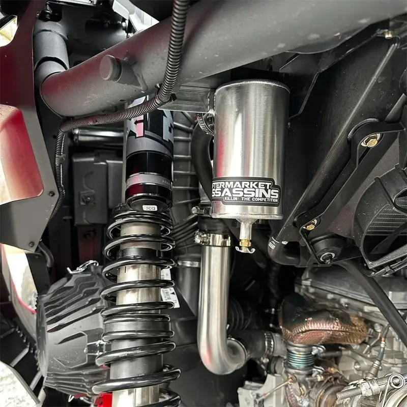 Aftermarket Assassins Can-Am Maverick R Closed Loop Catch Can 2