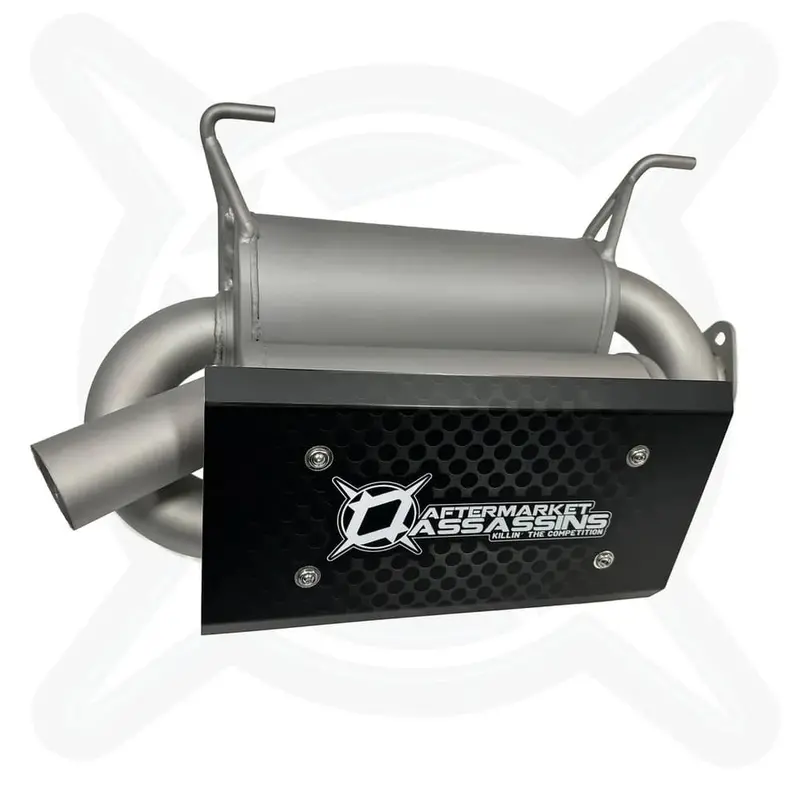 Aftermarket Assassins Polaris Xpedition Dual Suppressor Slip-On Exhaust 1