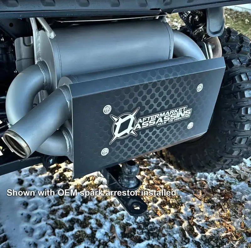 Aftermarket Assassins Polaris Xpedition Dual Suppressor Slip-On Exhaust 3