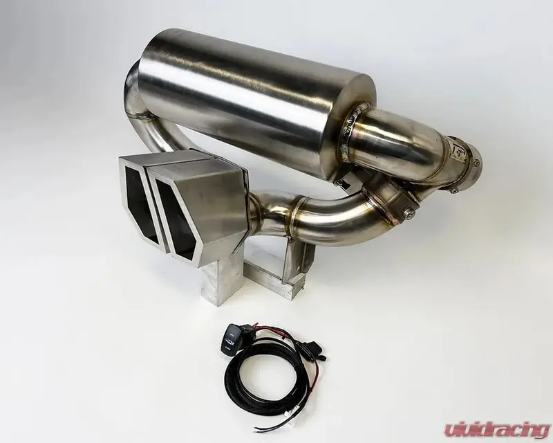 Agency Power '17-'25 Can-Am Maverick X3 Turbo 3 Inch Turboback Valvetronic Exhaust Stainless Tips 2