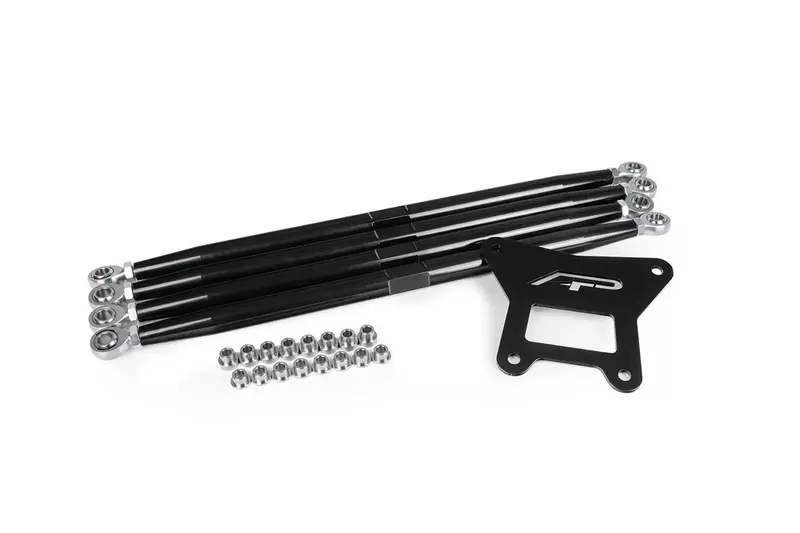 Agency Power '18-'22 Polaris Rzr Turbo S Black Adjustable Rear Radius Arms 1