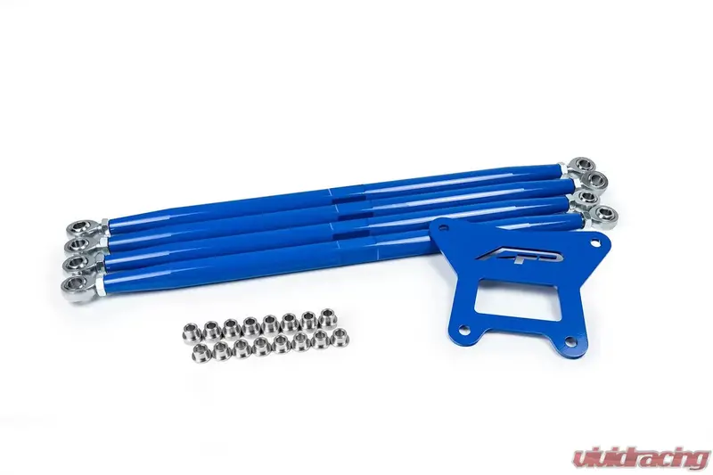 Agency Power '18-'25 Polaris Rzr Turbo S Blue Adjustable Rear Radius Arms 2