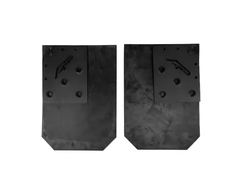 Agency Power '22+ Polaris Rzr Proxp/Pror/Turbor Rear Mud Flap Trailing Arm Guard - Black 1