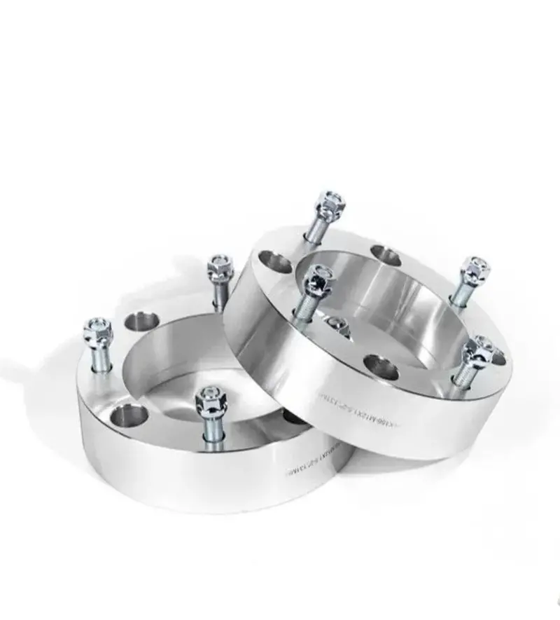 Agency Power Kawasaki/Polaris Silver Wheel Spacers 1