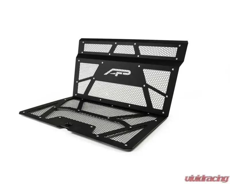 Agency Power Polaris Rzr Xp 1000/Xp Turbo Vented Engine Cover Matte - Black & Gloss Black 1