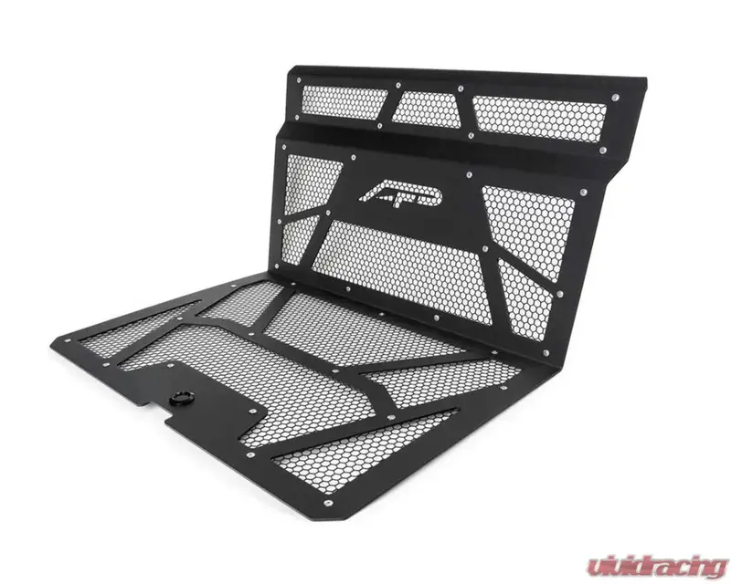 Agency Power Polaris Rzr Xp 1000/Xp Turbo Vented Engine Cover Matte - Black & Matte Black 1
