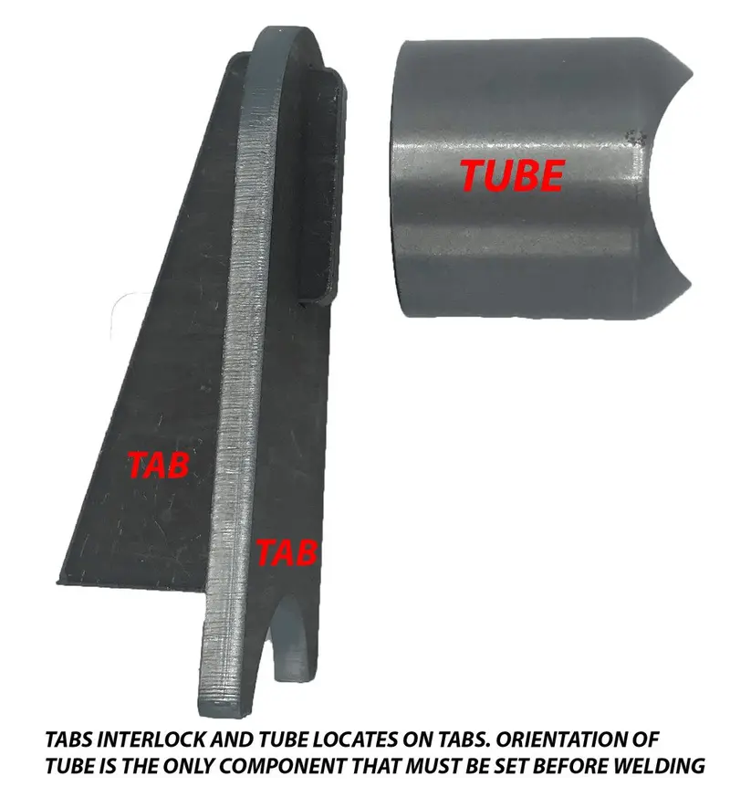 Agm Weld-On Chassis Mounts - Electric Jack 2