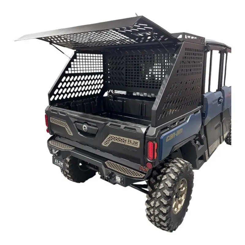 Ajk Offroad Can-Am Defender Hd10 /Hd11 Tall Bed Rack W/ Enclosure 1