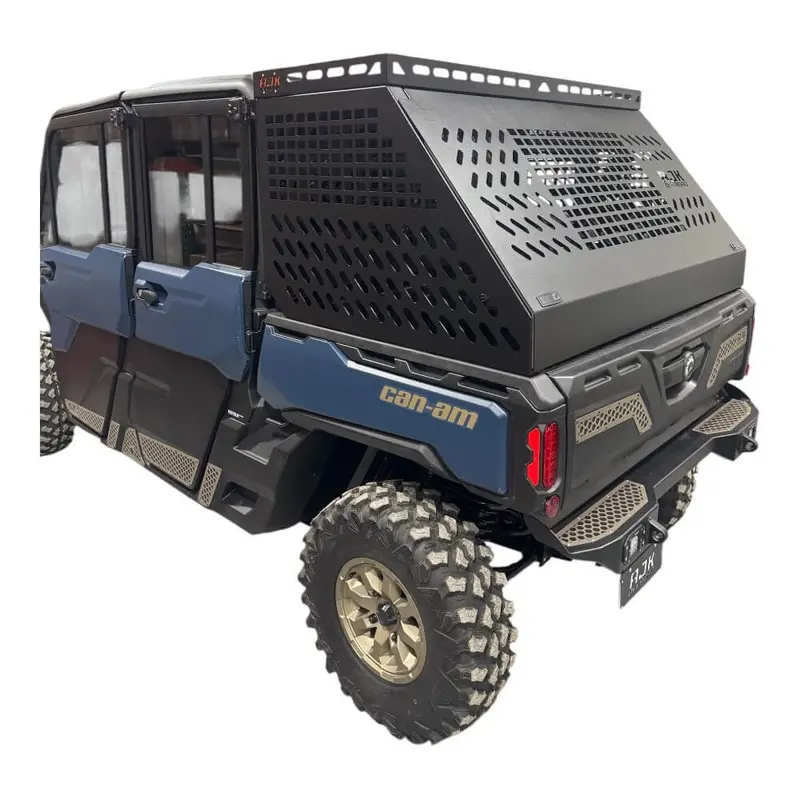 Ajk Offroad Can-Am Defender Hd10 /Hd11 Tall Bed Rack W/ Enclosure 5