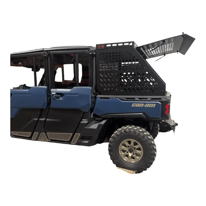 Ajk Offroad Can-Am Defender Hd10 /Hd11 Tall Bed Rack W/ Enclosure 7