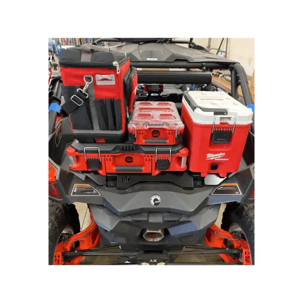 Ajk Offroad Can-Am X3 Milwaukee Packout Mount 1.5 1