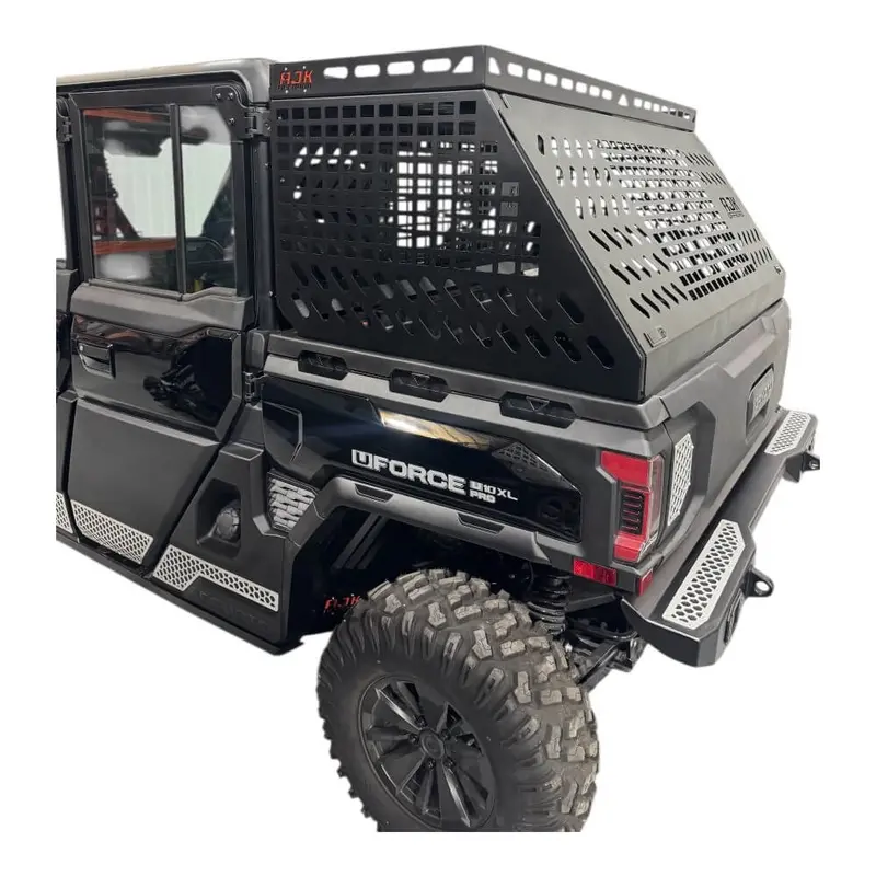 Ajk Offroad Cf Moto Uforce U10 Tall Bed Rack W/ Enclosure 1