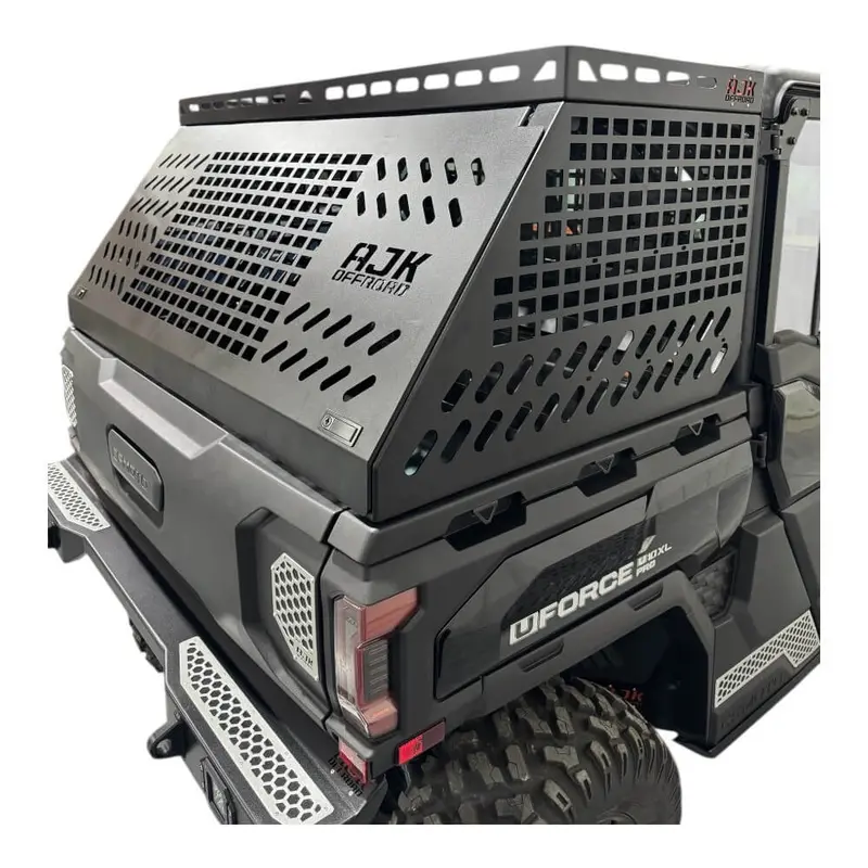 Ajk Offroad Cf Moto Uforce U10 Tall Bed Rack W/ Enclosure 2