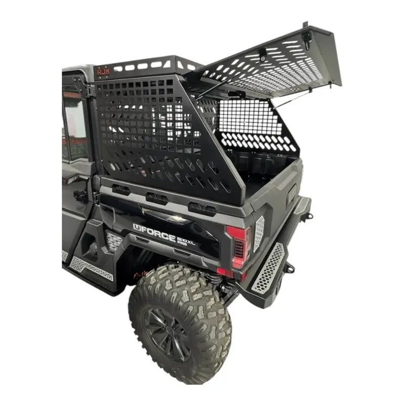 Ajk Offroad Cf Moto Uforce U10 Tall Bed Rack W/ Enclosure 3