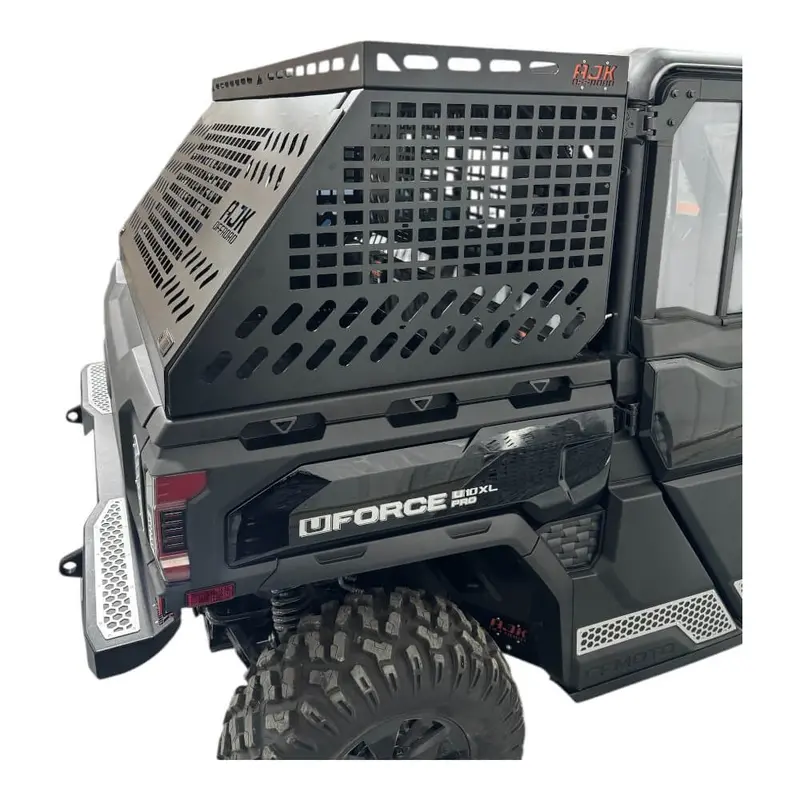Ajk Offroad Cf Moto Uforce U10 Tall Bed Rack W/ Enclosure 4