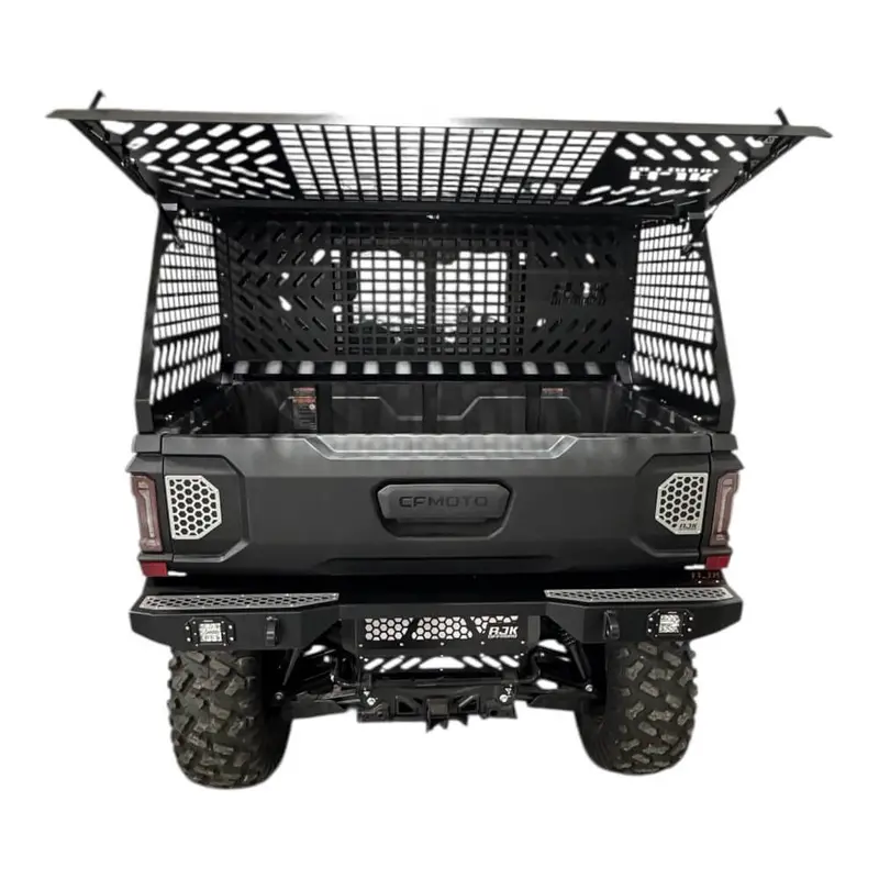 Ajk Offroad Cf Moto Uforce U10 Tall Bed Rack W/ Enclosure 9