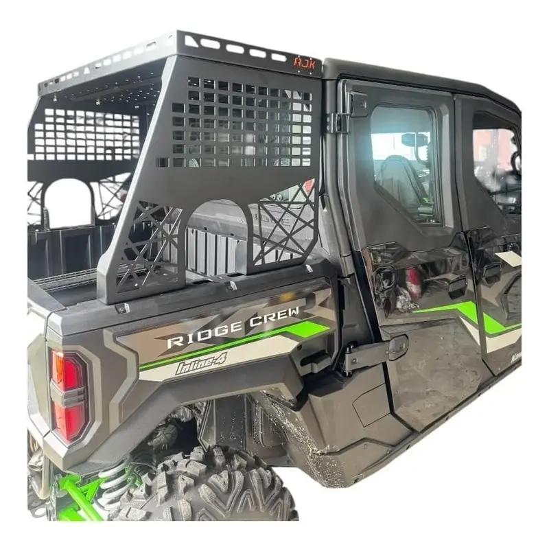 Ajk Offroad Kawasaki Ridge Bed Rack 1