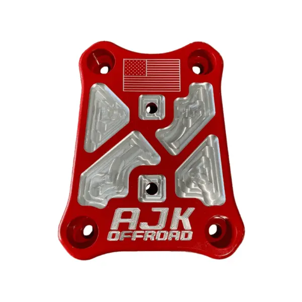 Ajk Offroad Polaris Pro R Billet Radius Rod Plate 6