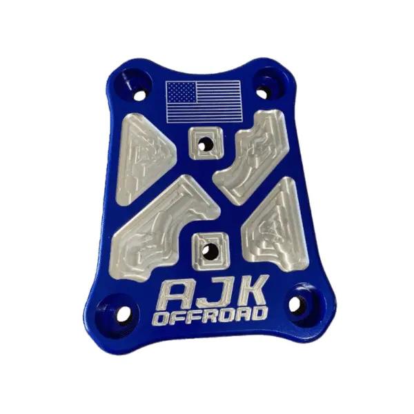 Ajk Offroad Polaris Pro R Billet Radius Rod Plate 8