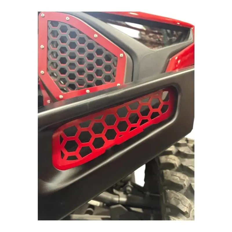 Ajk Offroad Polaris Ranger Xd 1500 Front Bumper Light Pocket Accent 1