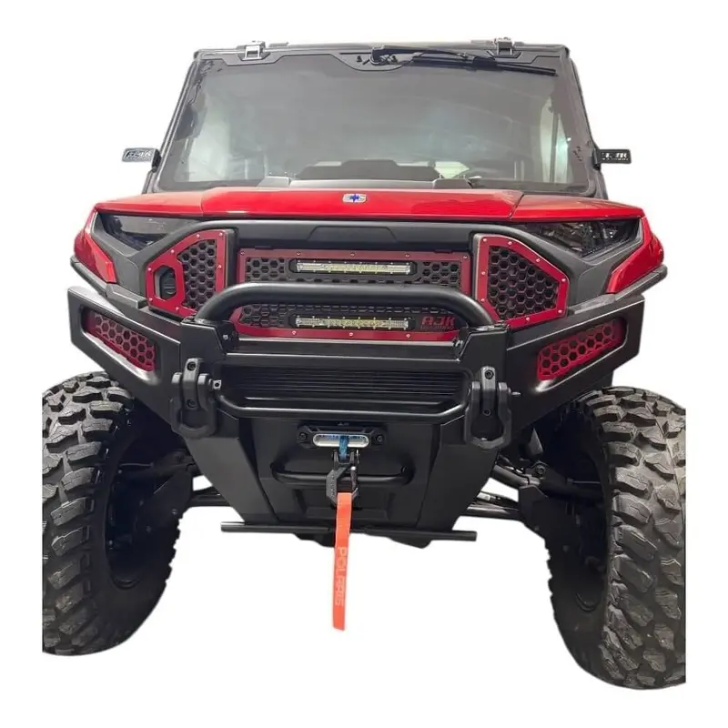 Ajk Offroad Polaris Ranger Xd 1500 Front Bumper Light Pocket Accent 4