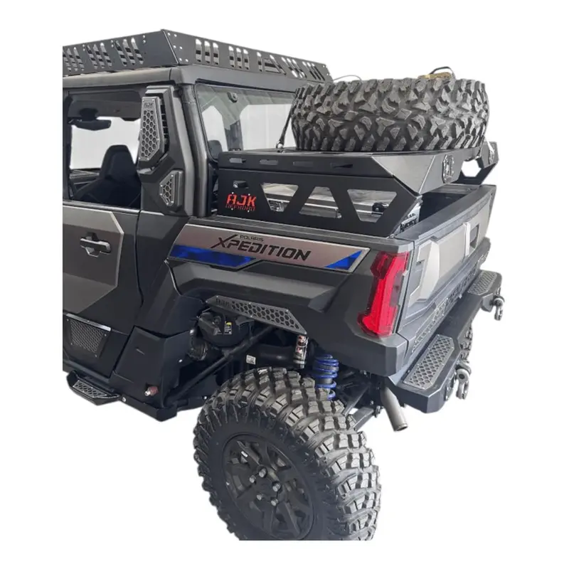 Ajk Polaris Xpedition Spare Tire Carrier / Bed Rack 2