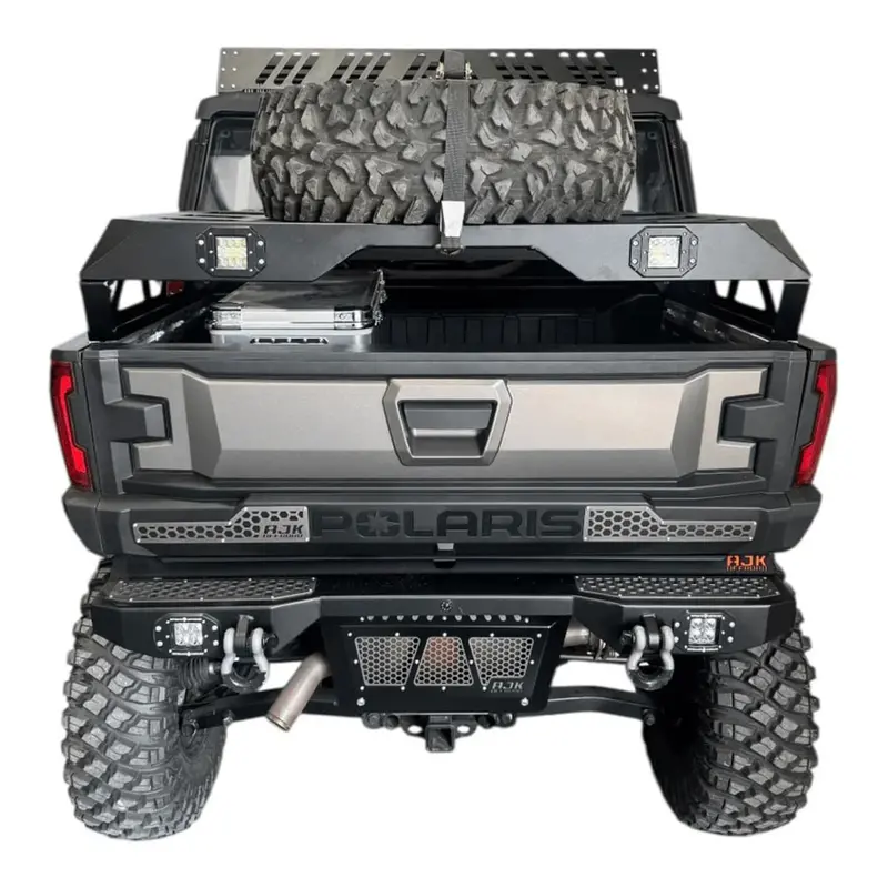 Ajk Polaris Xpedition Spare Tire Carrier / Bed Rack 3