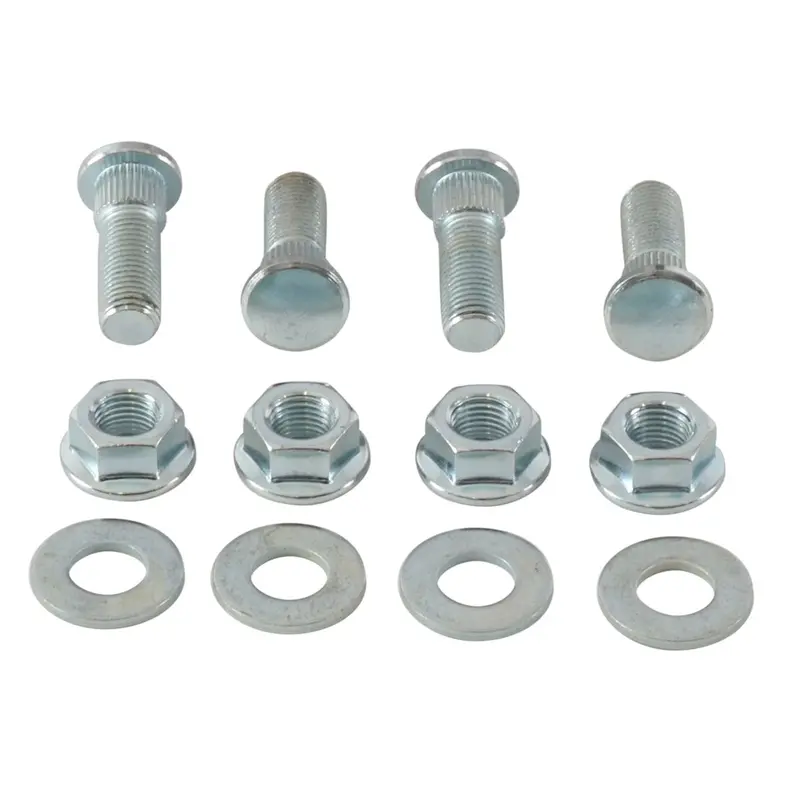 All Balls Racing '05-'08 Polaris Ranger 2X4 500 Front Wheel Stud & Nut Kit 1