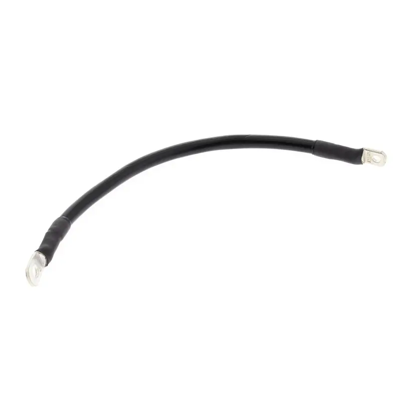 All Balls Racing 12" Black Battery Cable With 1/4" & 5/16" Lug Terminal 1