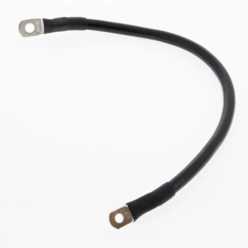 All Balls Racing 15" Black Battery Cable With 1/4" & 5/16" Lug Terminal 1